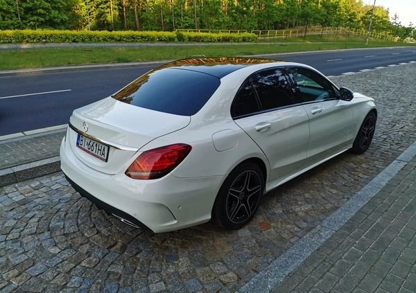 Mercedes-Benz Klasa C cena 108300 przebieg: 55000, rok produkcji 2019 z Lubraniec małe 596